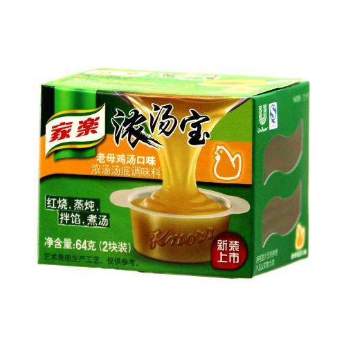 家乐浓汤宝 2块64g 老母鸡汤口味